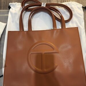 Telfar Women's Brown Tote Bag